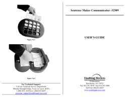 Sentence Maker Communicator