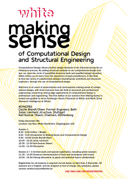 of Computational Design and Structural Engineering