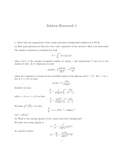 HW 5 w Solutions (2011) &ndash; Statistical Phys and Thermo