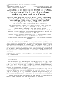 Abundances in Extremely Metal-Poor stars