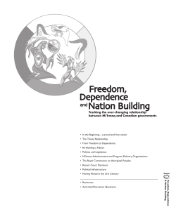Freedom, Dependence Nation Building