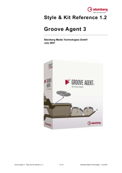GA3 - Style and Kit reference - 1.2 - 2007 07 24
