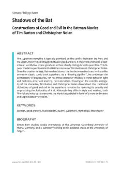 Print this article - Journal for Religion, Film and Media