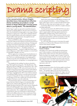 In her second article, Alison Chaplin describes how a fast