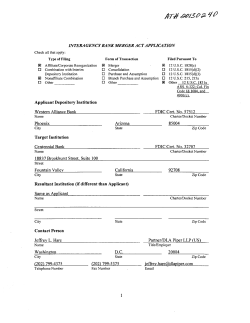 INTERAGENCY BANK MERGER ACT