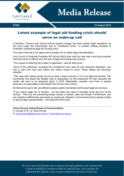 Latest example of legal aid funding crisis should serve as wake