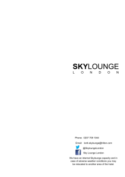 skylounge - DoubleTree