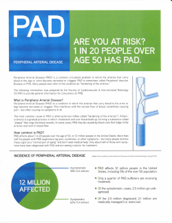 PAD Prevention Program - Newport Family Podiatry