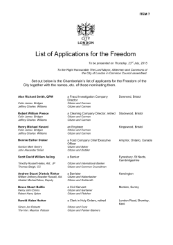 ITEM 7 - FREEDOMS, item 7. PDF 170 KB