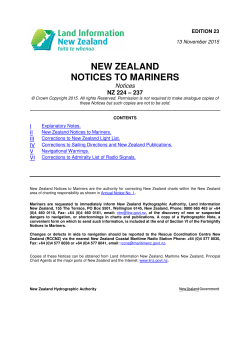 new zealand notices to mariners