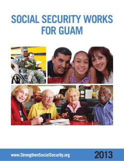 Social Security WorkS for Guam