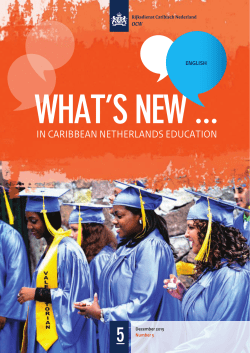 RCN What`s New - Saba Comprehensive School.