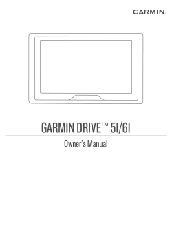 GARMIN DRIVE&trade; 51/61