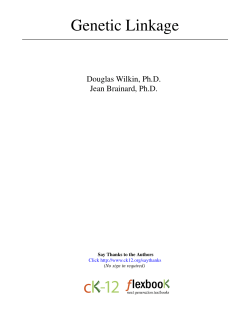 Genetic Linkage - cloudfront.net