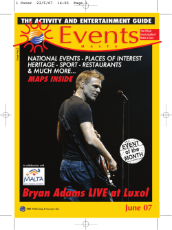 Bryan Adams LIVE at Luxol - Malta
