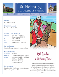 St. Helena St. Francis IN WELDONA - St. Helena