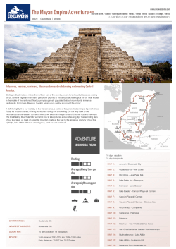 The Mayan Empire Adventure | Edelweiss Bike Travel