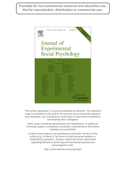 This article appeared in a journal published by Elsevier