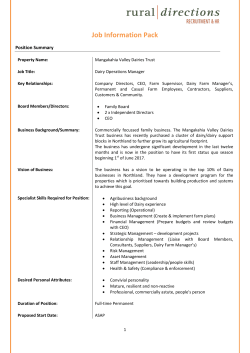 Job Information Pack