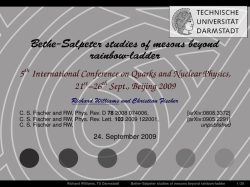 Bethe–Salpeter studies of mesons beyond rainbow-ladder