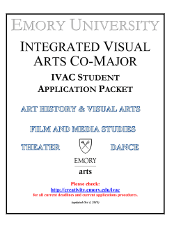 Application for Integrated Visual Arts Co