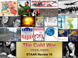 The Cold War