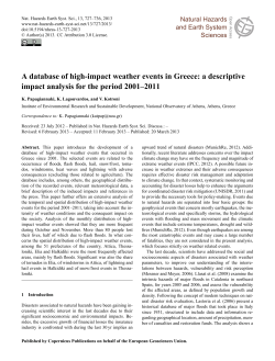 A database of high-impact weather events in Greece