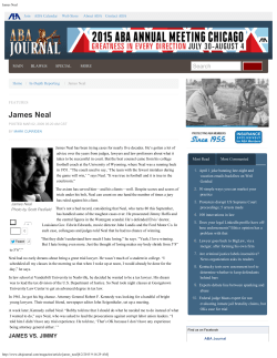 James Neal - American Bar Association