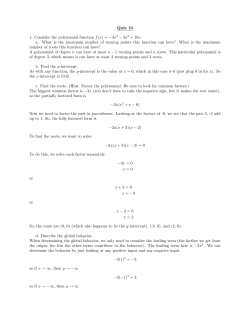 solutions - Austin Mohr