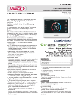 Commercial Programmable Thermostat