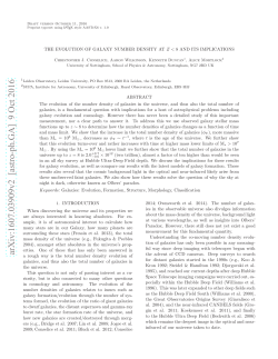 The Evolution of Galaxy Number Density at z< 8 and its Implications