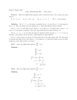 Solutions - Dartmouth Math Home