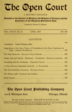 Suggestions of the Peace Treaty of Westphalia for the