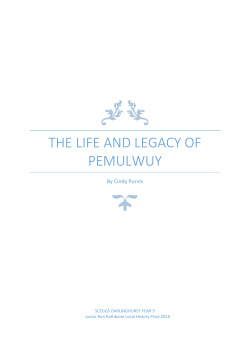 The life and legacy of Pemulwuy