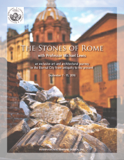 The Stones Of Rome