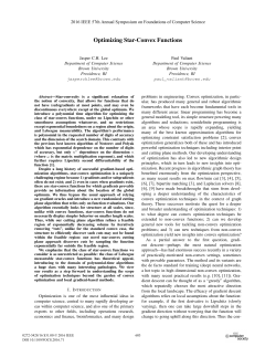 Optimizing Star-Convex Functions
