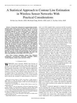 A Statistical Approach to Contour Line