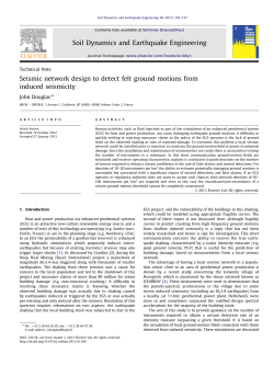 Seismic network design to detect felt ground motions from induced