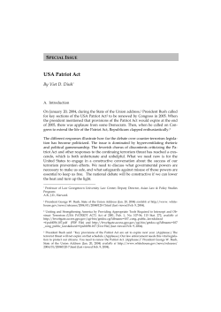 USA Patriot Act