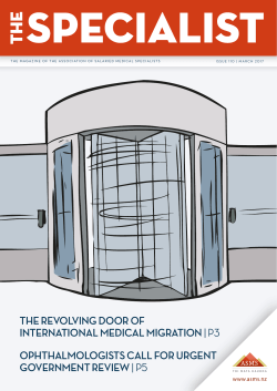 The Specialist - March 2017, issue 110