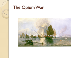 The Opium War