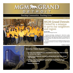 March 2017 - MGM Grand Detroit