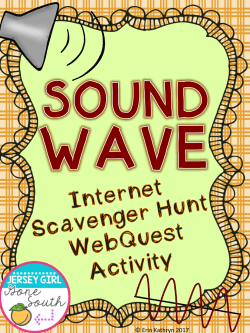 Sound Wave Scavenger Hunt