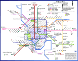 The System Map of Bangkok Rail Transit Network