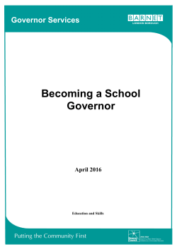 Governor Support and Development