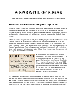 A Spoonful of Sugar - Sugarloaf Ridge State Park