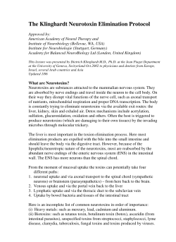 The Klinghardt Neurotoxin Elimination Protocol