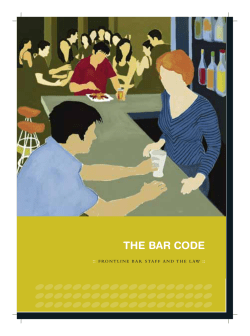 THE BAR CODE - Health promotion agency