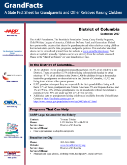 District of Columbia - Children`s Defense Fund