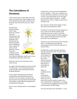 The Coincidence of Christmas
